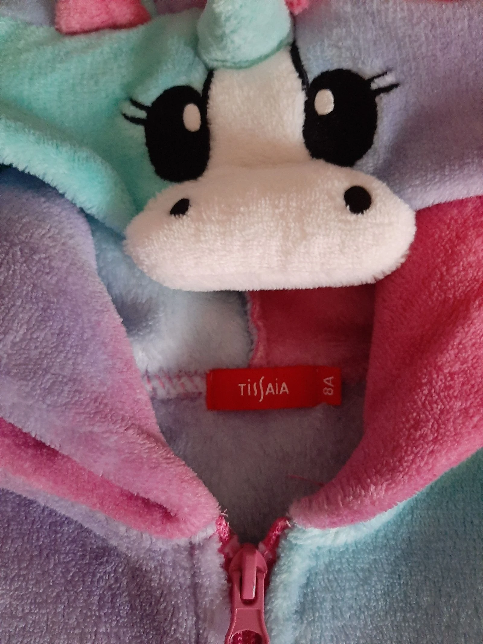 Chaqueta con capucha de unicornio Tissaia – photo 3